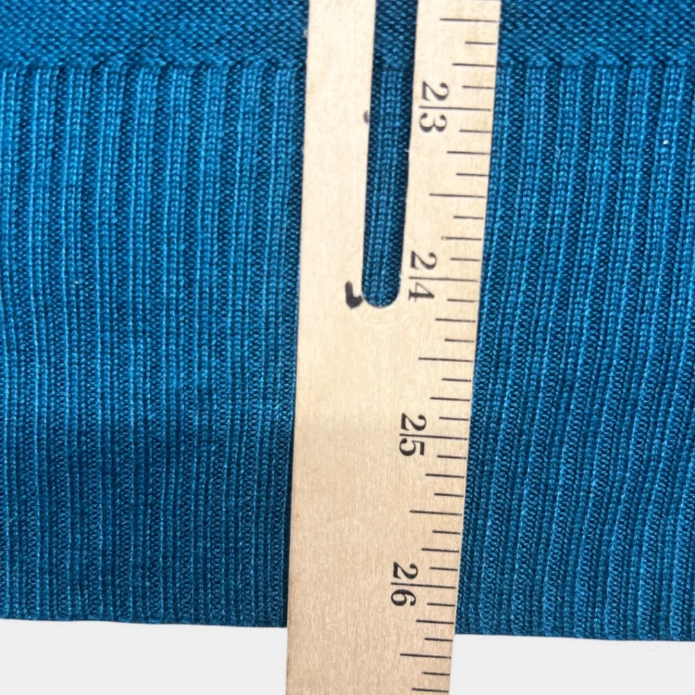 Eileen Fisher Woman Sweater Womens 1X Blue Tencel‎ Merino Oversized Tunic Knit